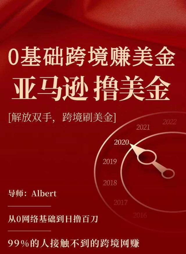 亚马逊撸美金项目，0基础跨境赚美金，解放双手，跨境刷美金-网创资源社