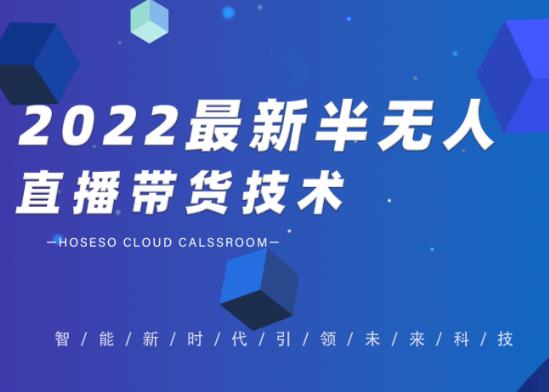 禾兴社·2022最新抖音半无人直播带货技术及卡直播广场玩法，价值699元-网创资源社