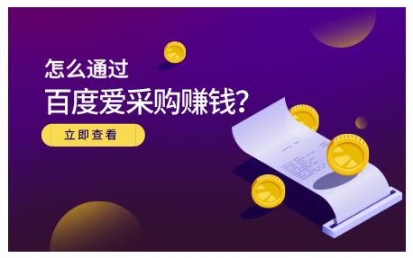 大王·怎么通过百度爱采购赚钱，已经通过百度爱采购完成200多万的销量-网创资源社