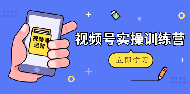 微信视频号实操训练营：视频号起号运营纯干货玩法！-网创资源社