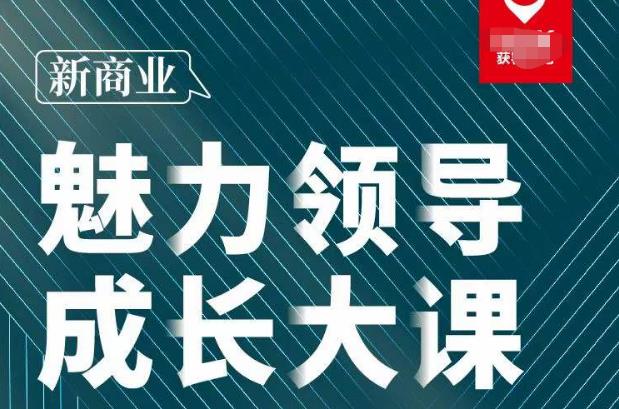 张琦·新商业魅力领导成长大课2023新版，高效管理必修课（30节）-网创资源社