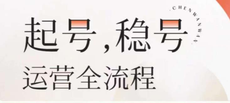 婉婉-起号稳号运营全流程，解决从小白到进阶所有运营知识，帮助解决账号所有运营难题-网创资源社