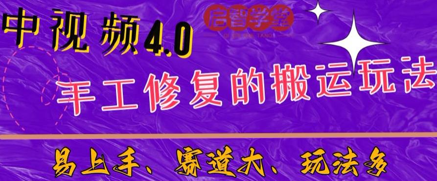 中视频4.0赛道：新手福音，一小时制作，三天过计划，7天看效果【揭秘】-网创资源社