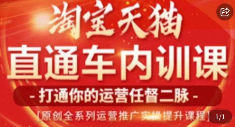 天问电商·2023淘宝天猫直通车内训课，零基础学起直通车运营实操课程-网创资源社