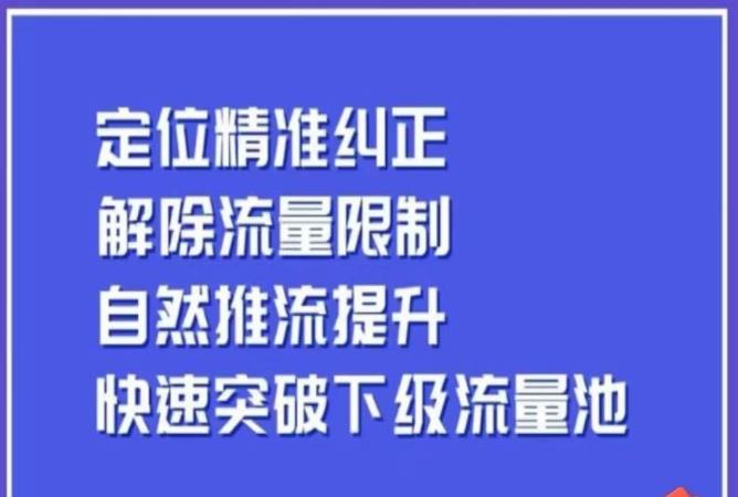 同城账号付费投放运营优化提升，​定位精准纠正，解除流量限制，自然推流提升，极速突破下级流量池-网创资源社