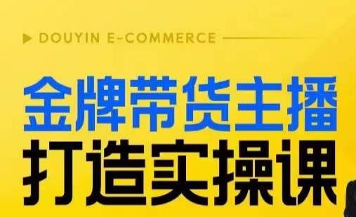 金牌带货主播打造实操课，直播间小公主丹丹老师告诉你，百万主播不可追，高效复制是王道！-网创资源社