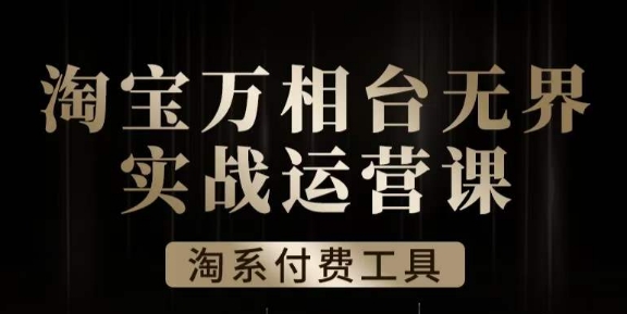 沧海·淘系万相台无界实战运营课，万相台无界实操全案例解析-网创资源社