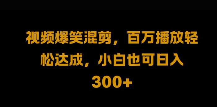 视频号零门槛，爆火视频搬运后二次剪辑，轻松达成日入1k【揭秘】-网创资源社